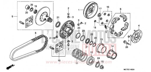 DRIVEN FACE FJS400D6 de 2006